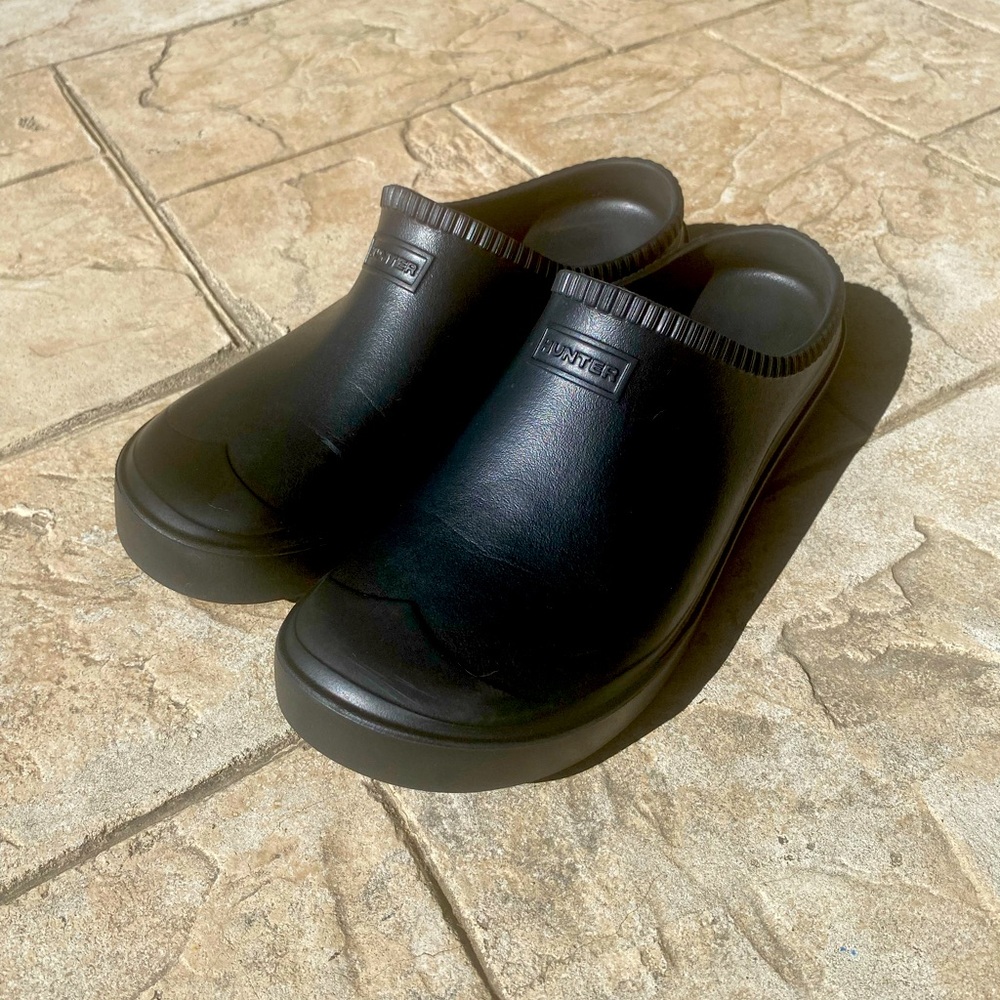 HUNTER In/Out Bloom Algae Foam Clog
